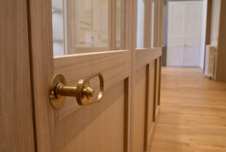 Verrière grand format Agenceur Concepteur de dressings et rangements Ebéniste Fabricant de mobilier Menuisier