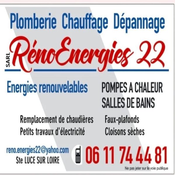 plombier chauffagiste sainte luce sur loire