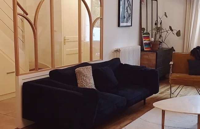 Verrière Art Déco Agenceur Concepteur de dressings et rangements Ebéniste Fabricant de mobilier Menuisier