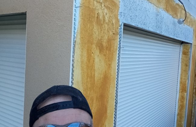 Les fondations pour une future véranda ! Maçon