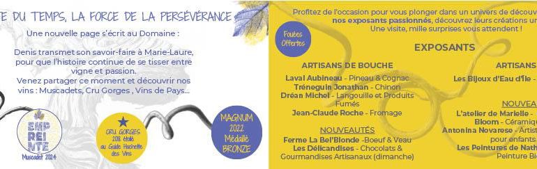 Portes Ouvertes Domaine Viticole Artiste peintre