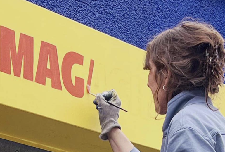 🎨 Une prestation « tout-en-un » : du logo au mur ! ✨ Artiste peintre Peintre Peintre d'intérieur Peintre en lettres