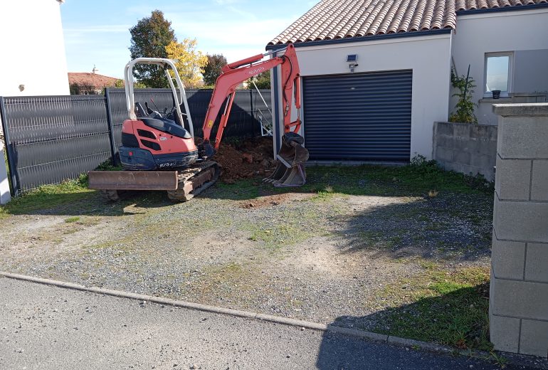 Parking en béton désactivé Démolisseur Maçon