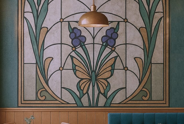 Une décoration inspirée par la nature vivante ! Artiste peintre Peintre Peintre d'intérieur Peintre en lettres