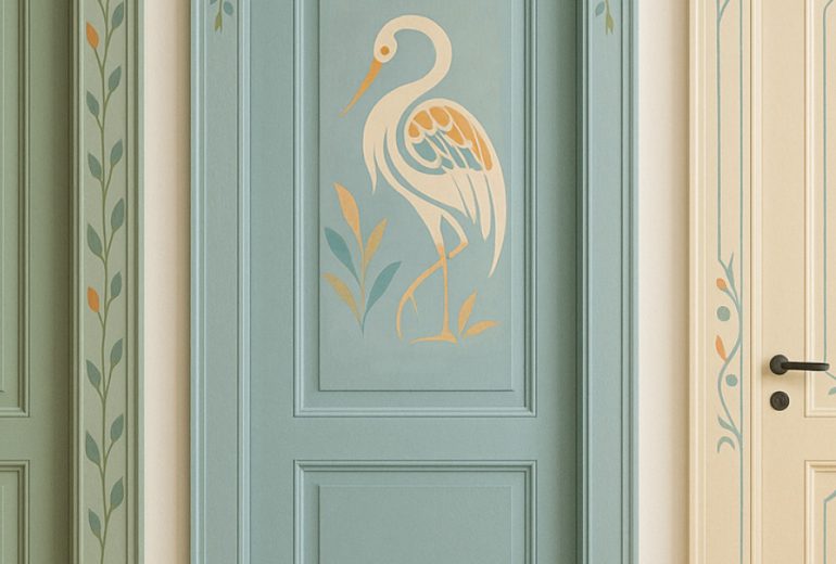 Une décoration inspirée par la nature vivante ! Artiste peintre Peintre Peintre d'intérieur Peintre en lettres