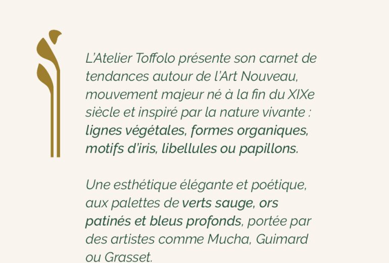 Une décoration inspirée par la nature vivante ! Artiste peintre Peintre Peintre d'intérieur Peintre en lettres