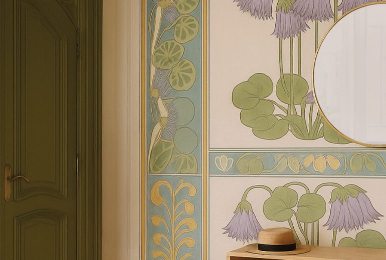 Une décoration inspirée par la nature vivante ! Artiste peintre Peintre Peintre d'intérieur Peintre en lettres