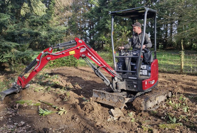 Création d'une place de stationnement Maçon