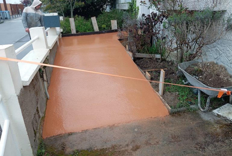 Rampe béton Démolisseur Maçon