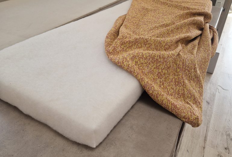Coussins de banquette Couturier Tapissier Décorateur