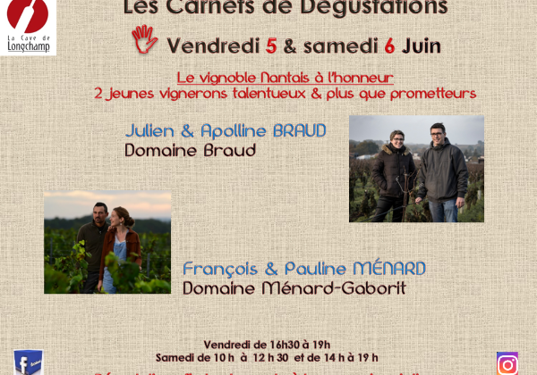 LES CARNETS DE DÉGUSTATION . . . Caviste Epicier