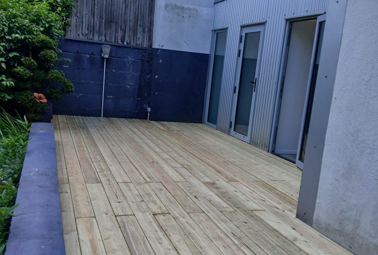 Dépose / Repose d'une terrasse bois Jardinier Paysagiste