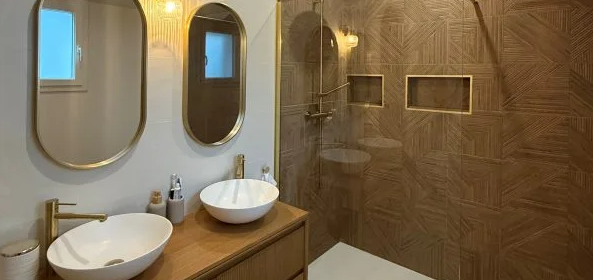 rénovation salle de bain clé en main Couëron avant après