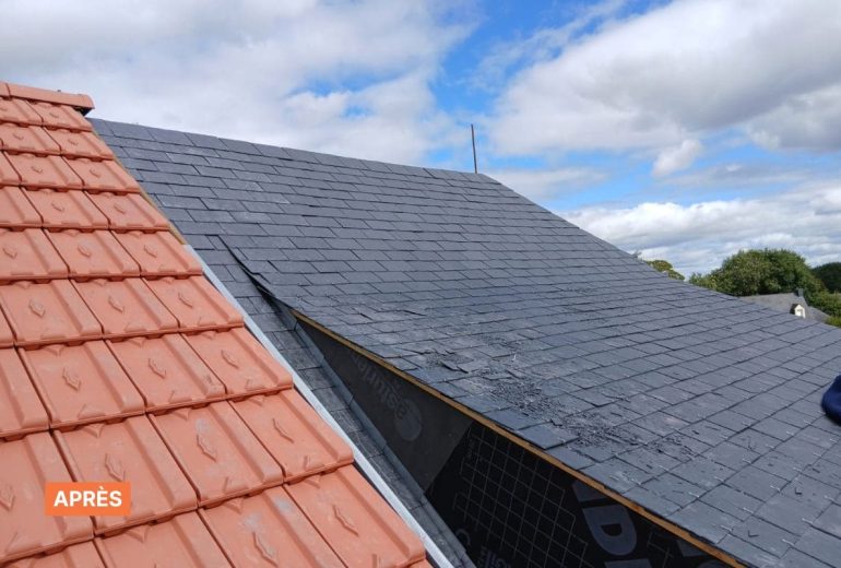 Rénover une toiture ancienne avec deux matériaux différents : un chantier qui demande de la polyvalence ! Couvreur Étancheur Poseur de gouttière Zingueur